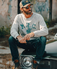 NEW! - Custom League Sweatshirt - Mescla Grey