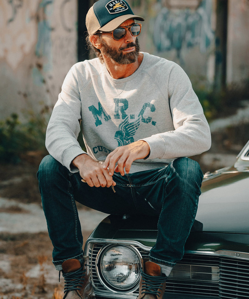 NEW! - Custom League Sweatshirt - Mescla Grey