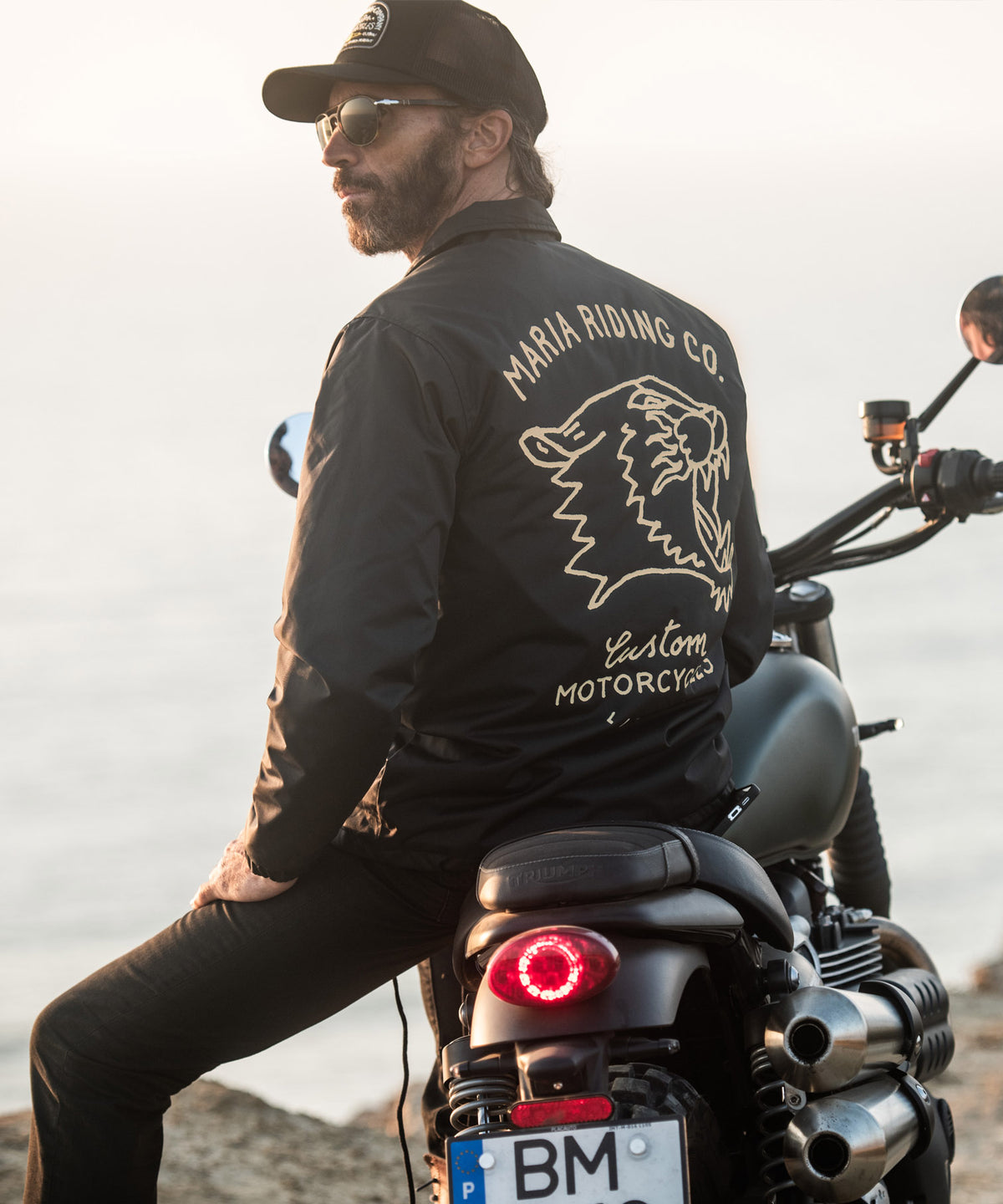 Wild Cat - Coach Jacket - Black