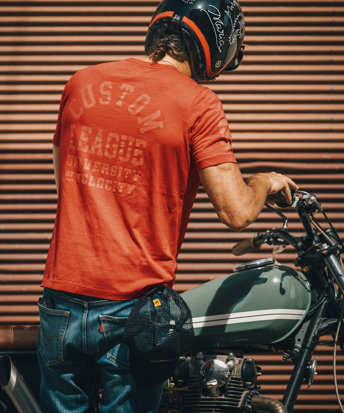 Pima Cotton Super T-shirt - Custom League - Roman Red
