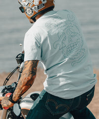 T-shirt - Screwed - Pale Blue