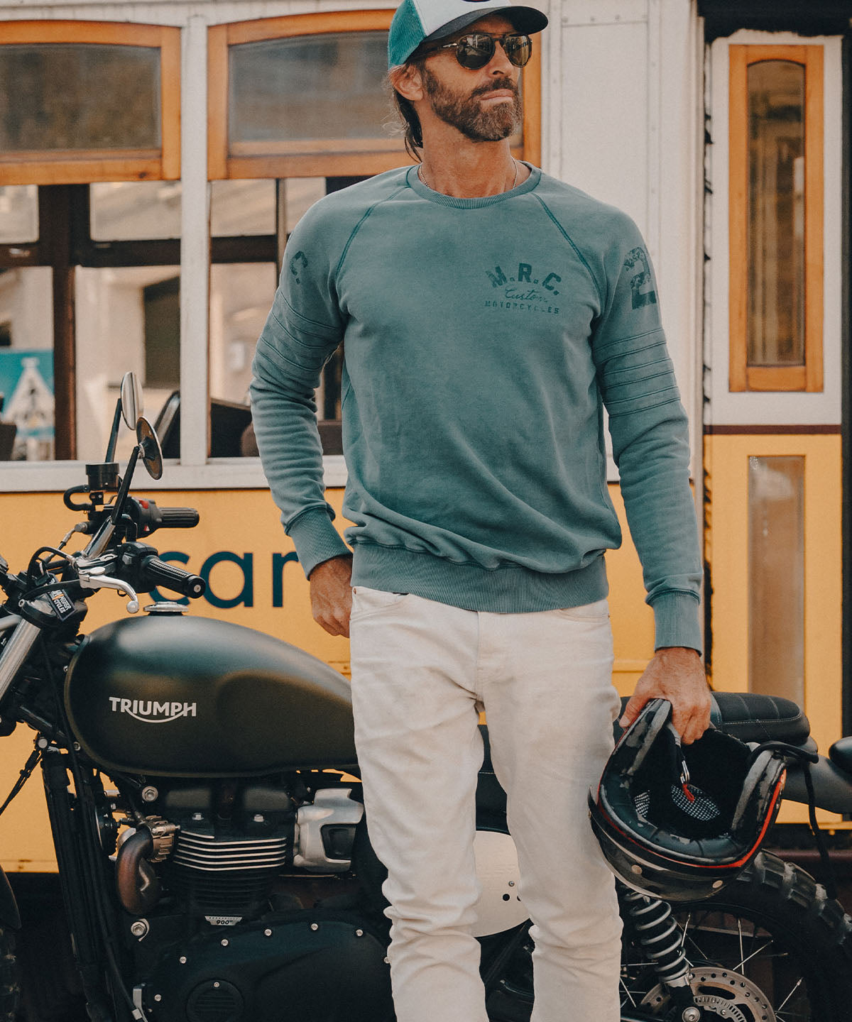 Weathered Blue SPADES Sweatshirt