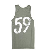 Men Top Tank - Army Green