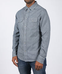 Men Salazar Shirt - Blue