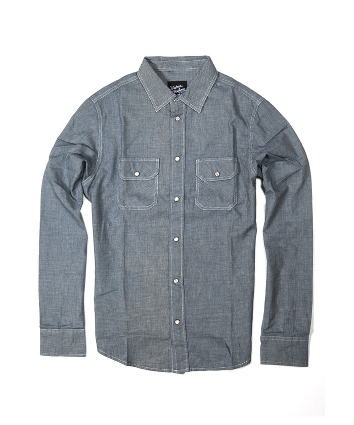 Men Salazar Shirt - Blue