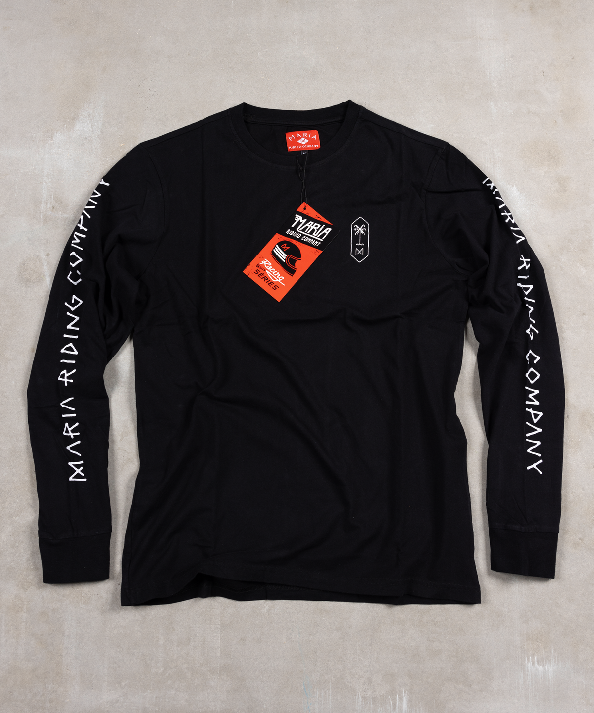 Lone Surfer Long Sleeve - Black