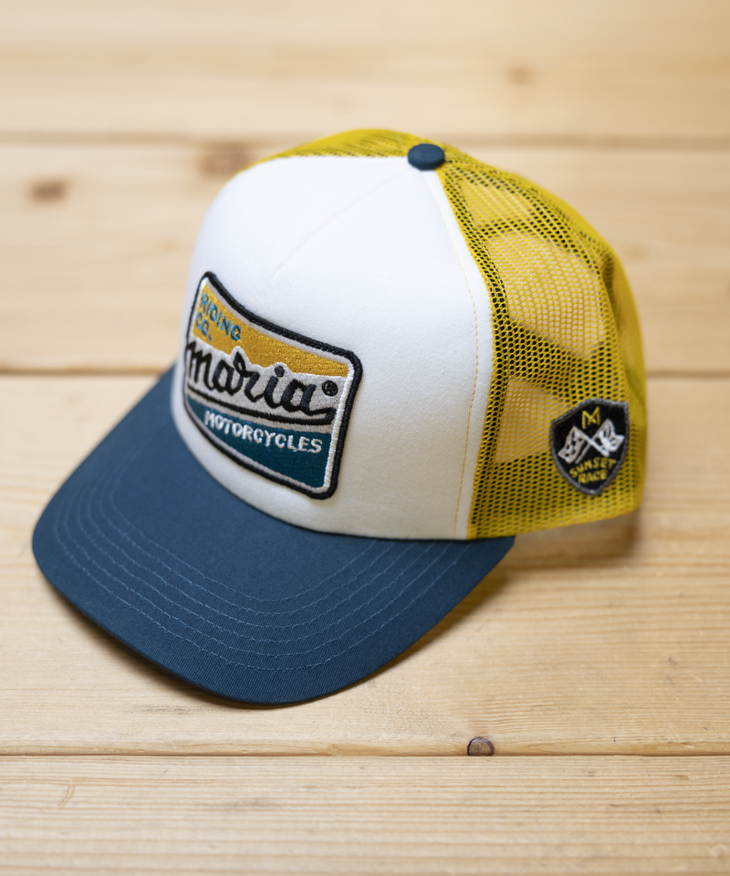 Yellow Trucker Cap - Sunset Race