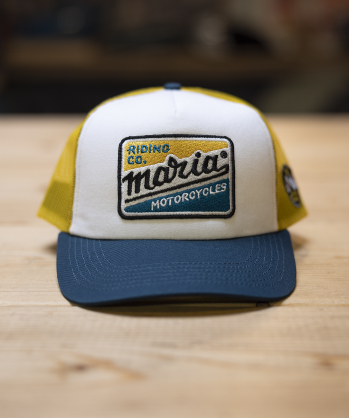 Yellow Trucker Cap - Sunset Race