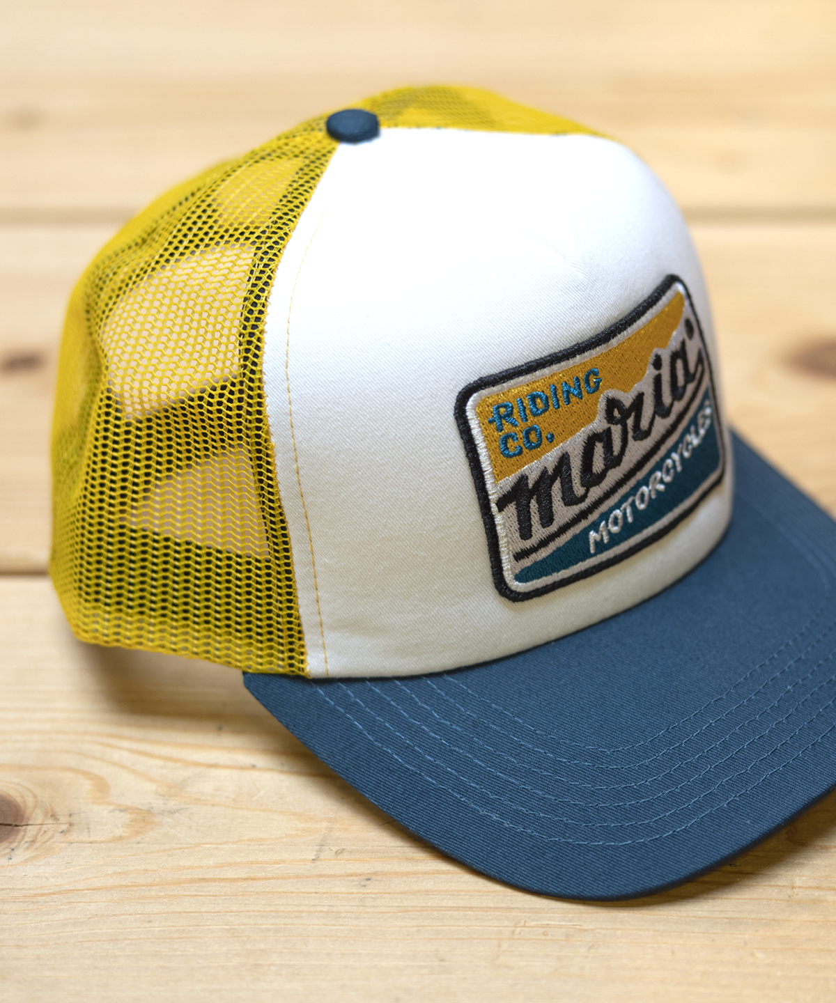 Yellow Trucker Cap - Sunset Race