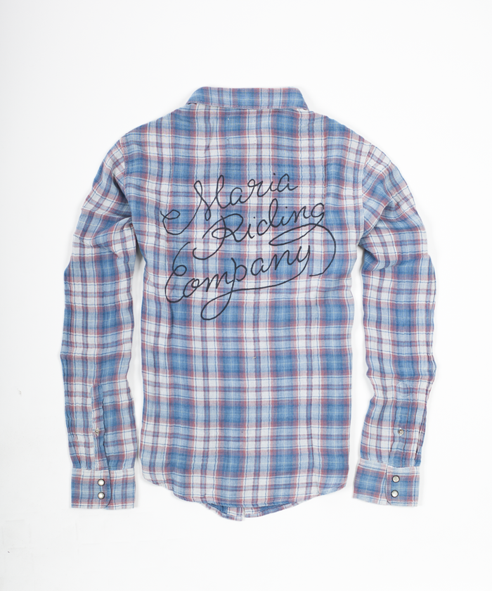 Men Chainsaw Shirt - Blue