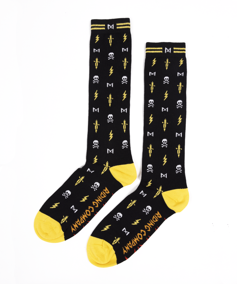 Skull & Dagger Sock