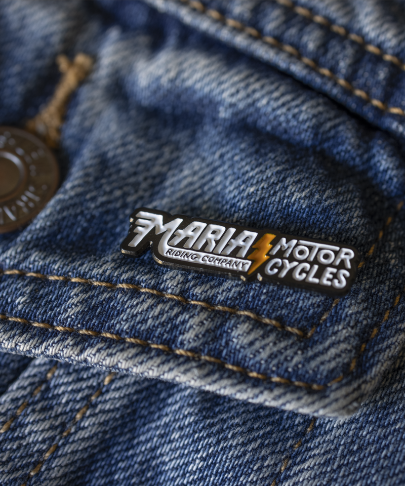 LAPEL PIN - Maria Motorcycles - Black Nickel