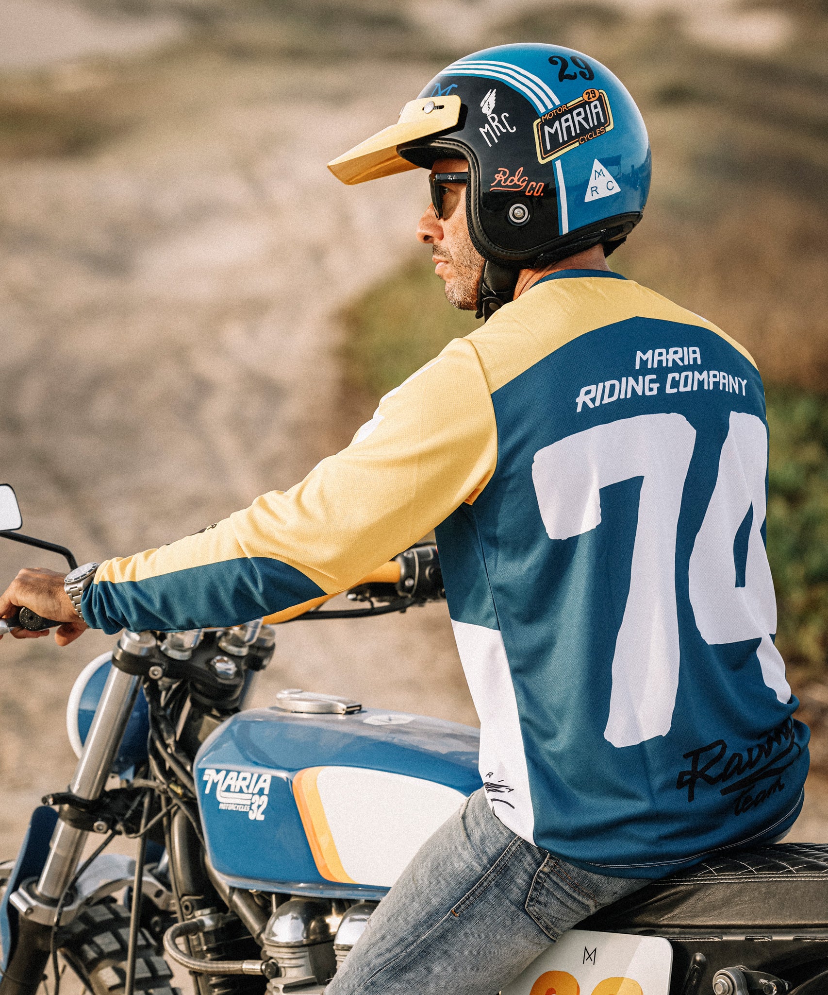 Maria Offroad Racing Jersey - Eletrica – Maria Riding Company
