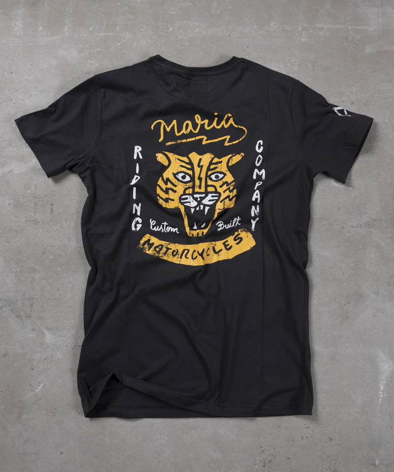 Men T-shirt - Mad Tiger - Dark Grey