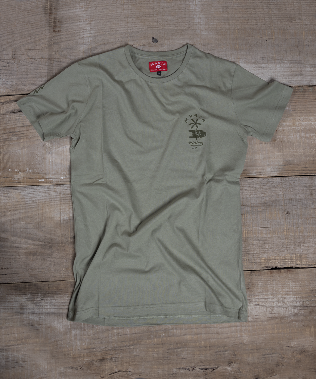 Men T-shirt - Save the Earth - Olive