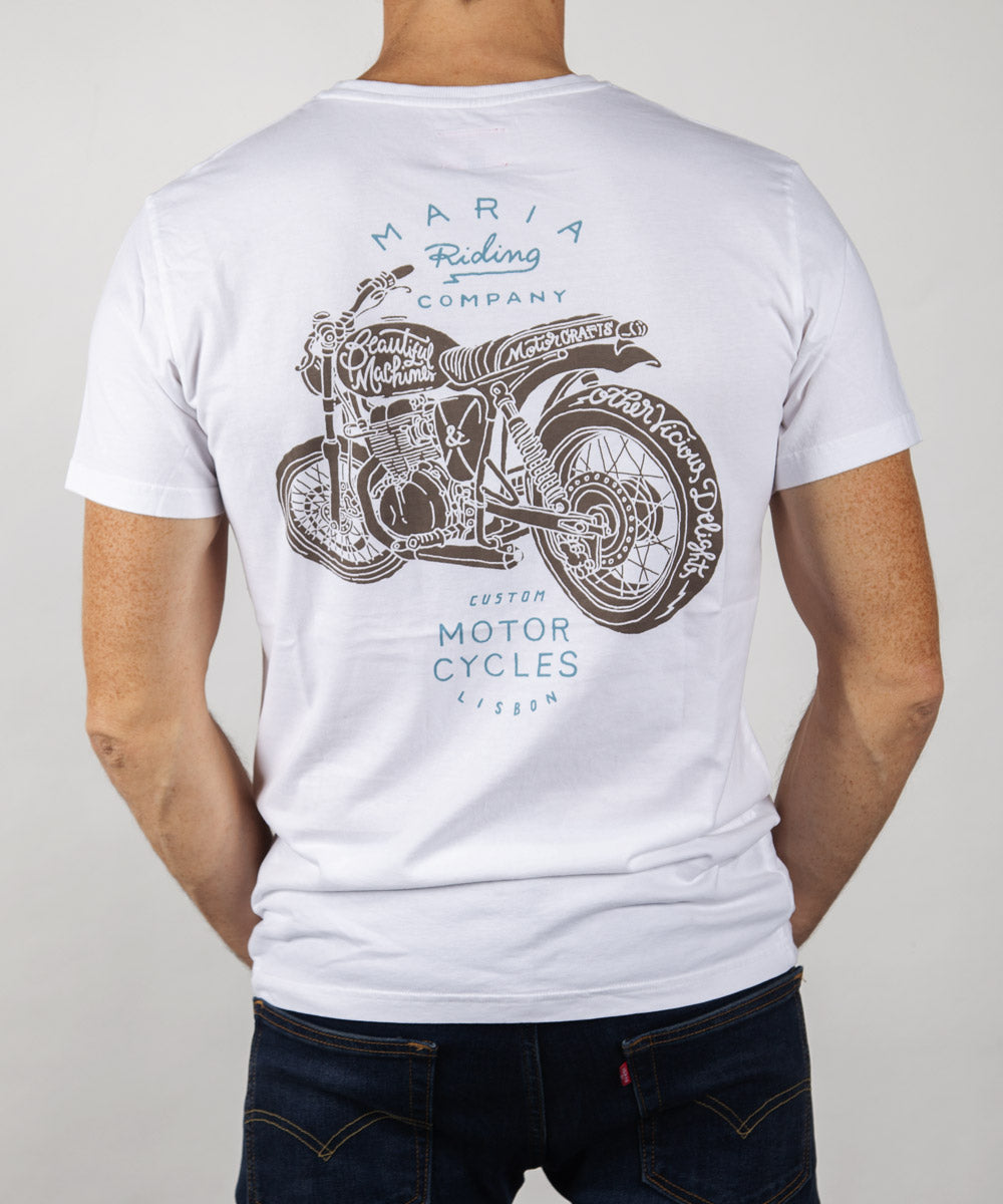 T-Shirt - Big Twin - White