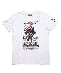 T-Shirt - Lucky Cat - White