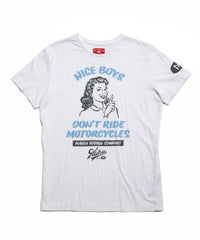 T-Shirt - Nice Boys - White