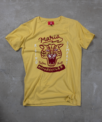 T-shirt - Mad Tiger - Yellow