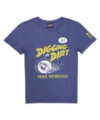 Men Digging for Dirt T-Shirt - Blue